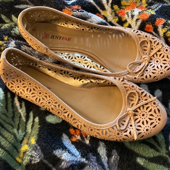 Blush Pink Ballet Flats - Picture 3 of 3